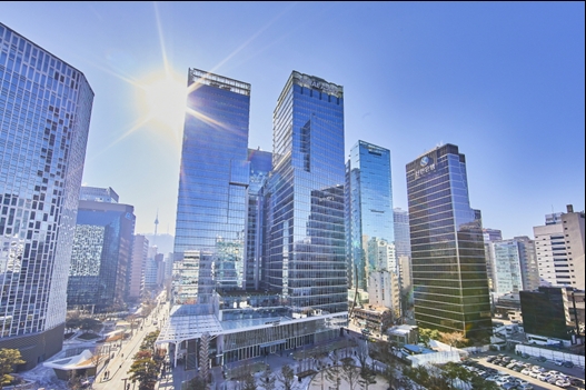 을지로 미래에셋센터원빌딩 모습. / 사진제공=스파크플러스