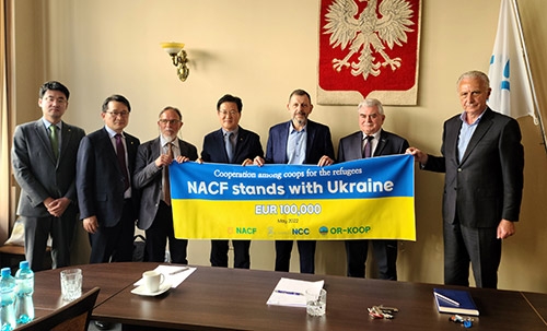 농협중앙회, 세계 협동조합들과 우크라이나 난민지원 나서
