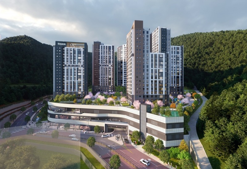 조례 한양수자인 디에디션 투시도 / 사진제공=한양