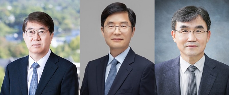 정연수 김앤장 법률사무소 변호사와 박은석 법무법인 린 변호사, 박순철 전 남부지검장. /사진제공=각사