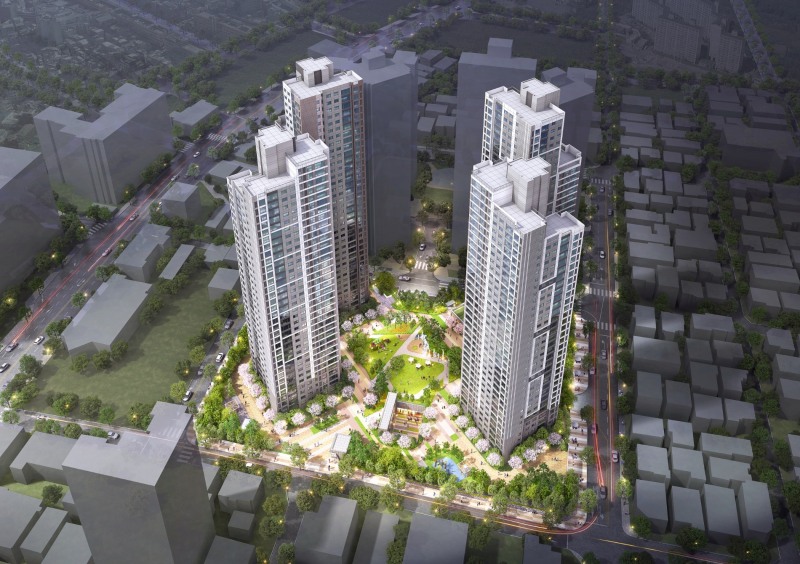 울산 남구 신정동 공동주택 조감도 / 사진제공=금호건설