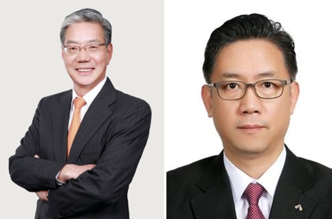 (왼쪽부터) 아이트러스트자산운용 황영기 회장·김철배 대표 / 사진제공= 아이트러스트자산운용(2022.05.16)
