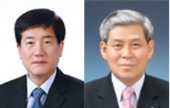 ▲ 김명식 조합장(토성농협), 엄경익 조합장(횡성축협)