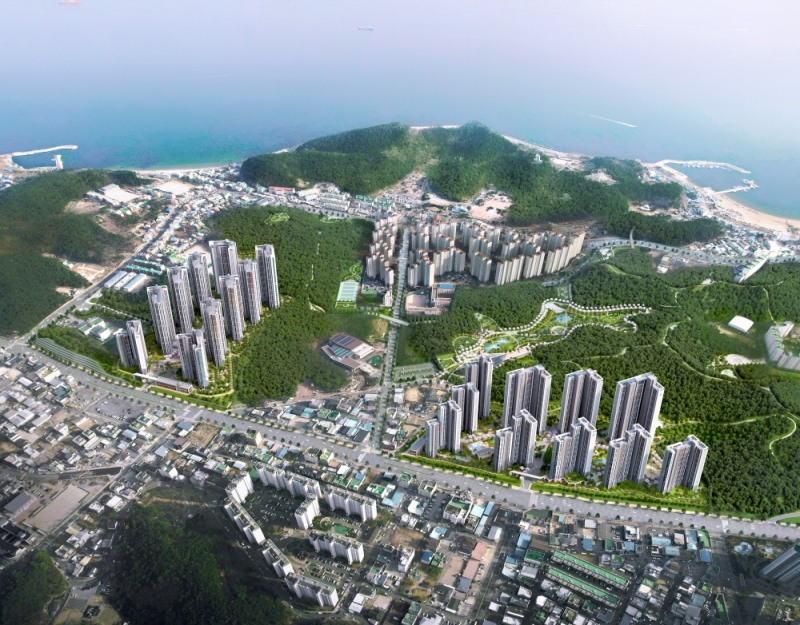 힐스테이트 환호공원 광역조감도