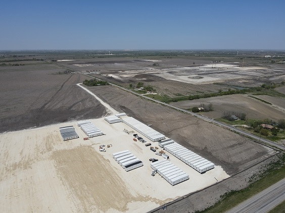 미국 텍사스주에 위치한 삼성전자 테일러시 파운드리 공장 부지. 사진=삼성전자