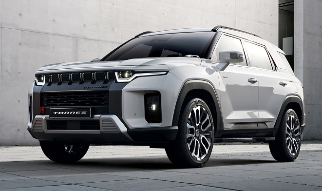 쌍용차 토레스.