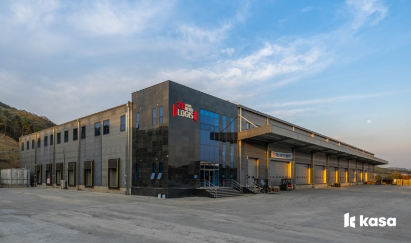 TE물류센터 전경 / 사진제공=카사