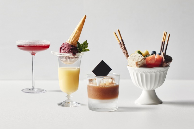 레스케이프 마크다모르 바 여름 디저트 4종./ 사진제공 = 조선호텔앤리조트