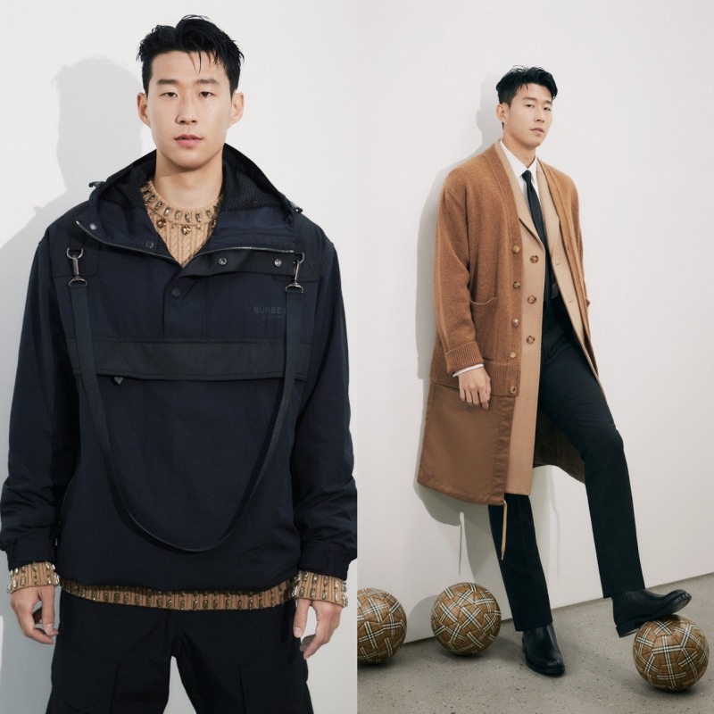 버버리, 손흥민 하우스 글로벌 앰버서더로 선정./ 사진제공 = 버버리