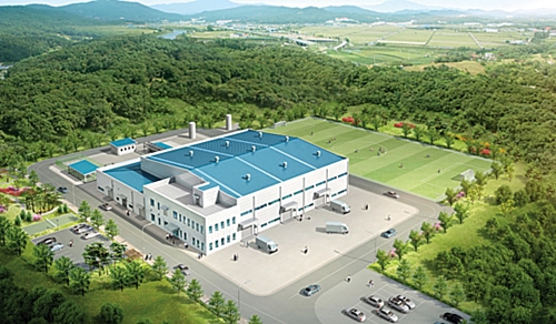 ▲ 금호석유화학 탄소나노튜브(CNT) 공장 조감도. 사진 = 금호석유화학