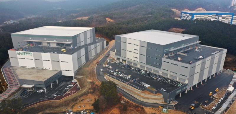 용인 백암 물류센터 전경 / 사진제공=SK디앤디