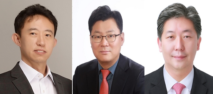 (왼쪽부터) 김종민·이상도·홍성혁 마스턴투자운용 신임 대표이사 / 사진제공= 마스턴투자운용(2022.07.05)