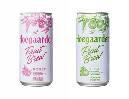 호가든, 감각적인 프리미엄 논알코올 음료 ‘호가든 프룻브루’ 출시./ 사진제공 = 오비맥주