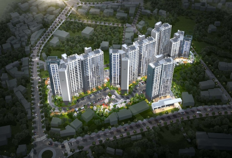 함양 백연리 공동주택사업 조감도 / 사진제공=금호건설