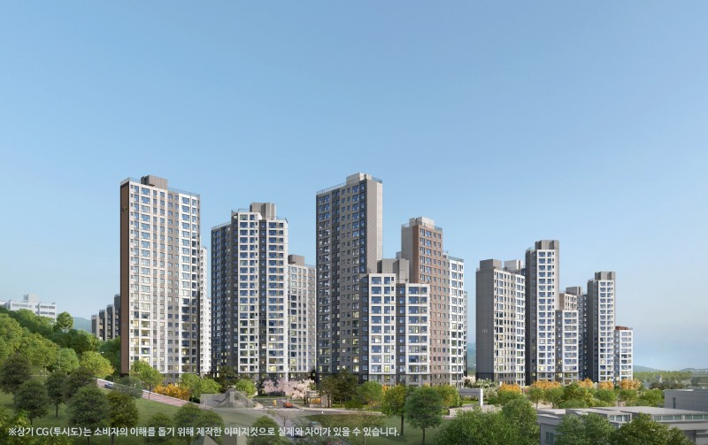 두산위브더제니스 센트럴 원주 투시도