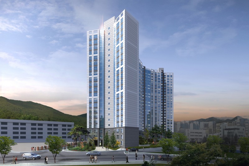 부산 명장동 가로주택정비사업 투시도 / 사진제공=대한토지신탁