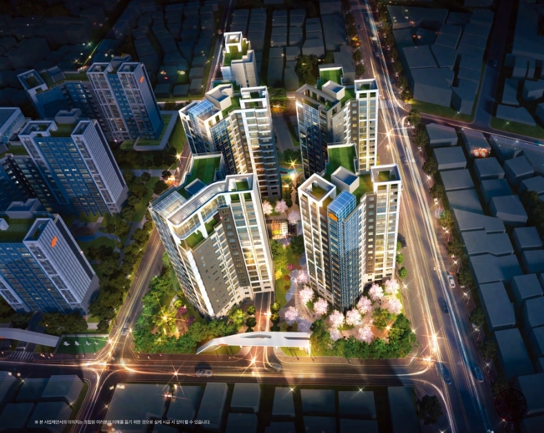 석관1-7구역 가로주택정비사업 조감도 / 사진=DL건설