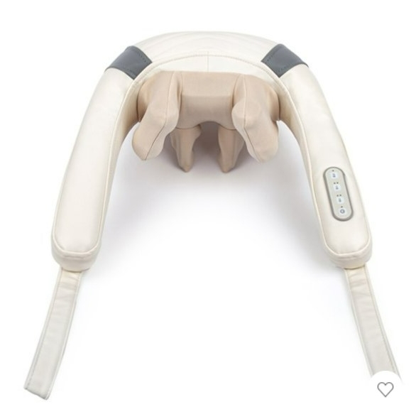 바디프랜드가 고객 대상 무료 제공한 일부 사은품에서 배터리 소손 현상이 발생이 자발적으로 리콜을 한다. 사진은 소손현상이 발생한 바디프랜드의 어깨안마기다./사진제공=바디프랜드 홈페이지 갈무리