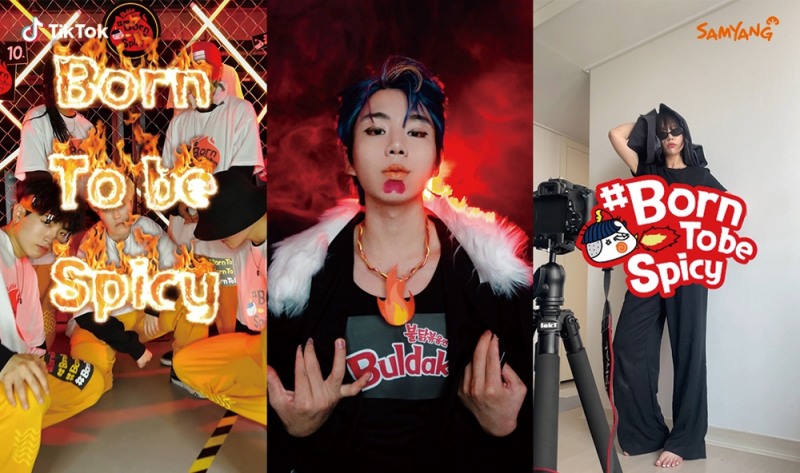 불닭 틱톡 이미지./ 사진제공 = 삼양식품