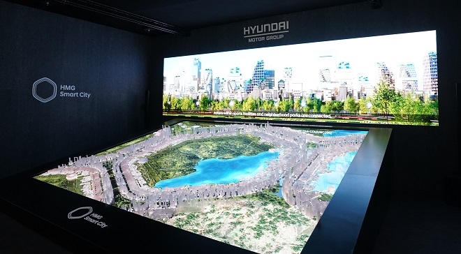현대차그룹, 미래 도시 콘셉트 공개 "지하 물류, 지상 사람"