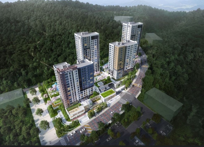 야탑동 민간참여 공동주택사업 조감도 / 사진제공=금호건설