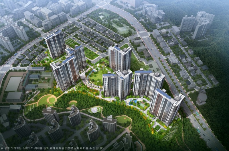 제일풍경채 원주 무실 단지조감도