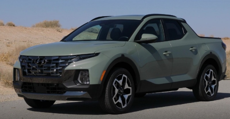 현대 싼타크루즈.