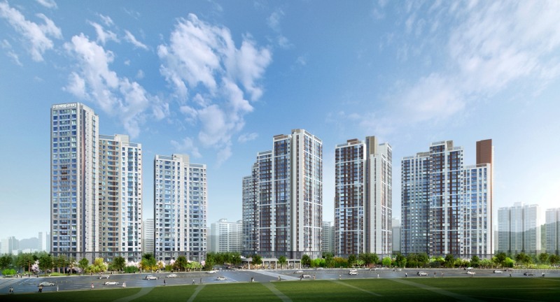 장암1지구 단지투시도