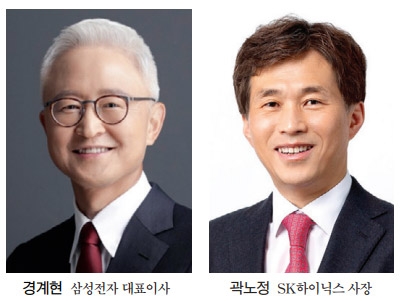 삼성전자 경계현·SK하이닉스 곽노정, 혹독한 ‘메모리 겨울’ 이겨낼 승부수는?