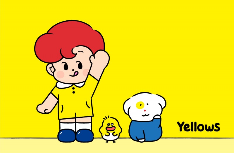 ㈜오뚜기 공식 캐릭터 ‘옐로우즈(Yellows)’./ 사진제공 = ㈜오뚜기