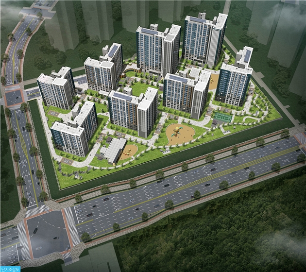 인천영종 A33블록 조감도./ 사진제공=LH