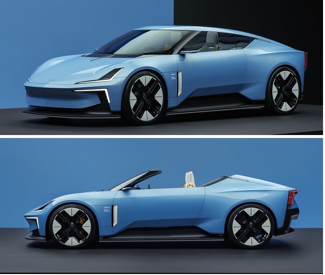 전기 로드스터 콘셉트 '폴스타 오투 콘셉트'. 제공=폴스타.