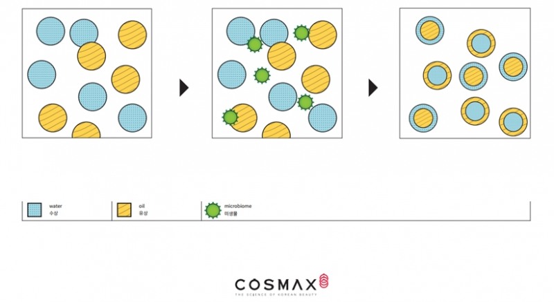 코스맥스가 계면활성제를 대체하는 피부 미생물 개발을 세계 최초로 성공했다./사진제공=코스맥스