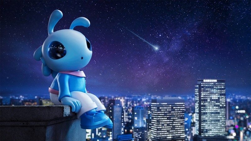 삼성전자 버추얼 캐릭터 '지누스마스(G NUSMAS)'. 사진=삼성전자