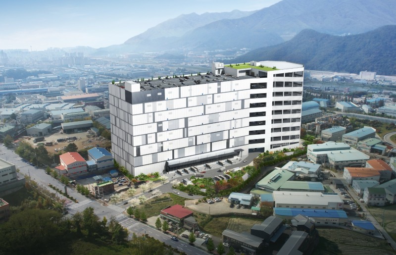 양산 복합물류센터 신축공사 조감도 / 사진제공=금호건설