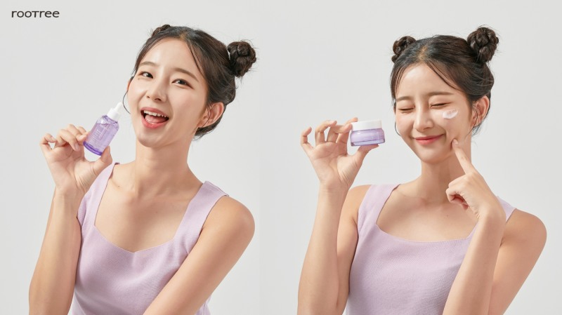 루트리의 오디베리 제품 모델 김진아./ 사진제공 = 루트리