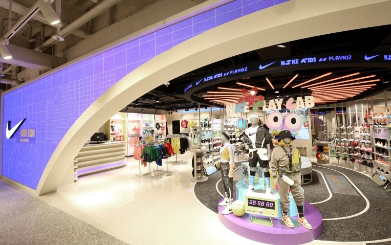 나이키 키즈 매장 전경./ 사진제공=롯데쇼핑