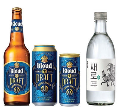 ▲ 롯데칠성음료 클라우드, 처음처럼 새로. 사진제공 = 롯데칠성음료