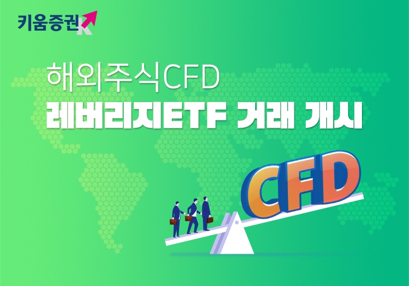 해외주식CFD 레버리지 ETF 거래 개시 / 사진제공= 키움증권(2022.09.05)