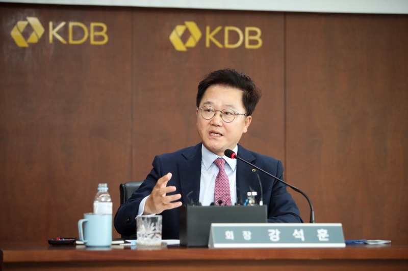 강석훈 KDB산업은행 회장. /사진제공=산업은행