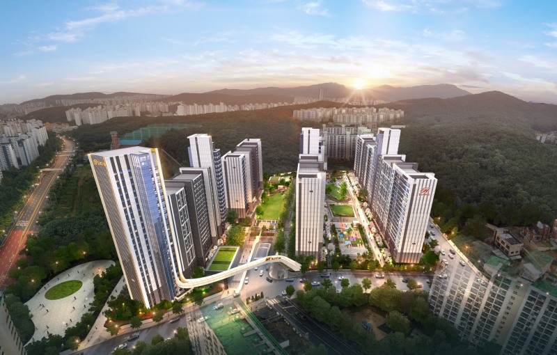 용인 수지 삼성1차아파트 리모델링사업 조감도 / 사진제공=현대엔지니어링