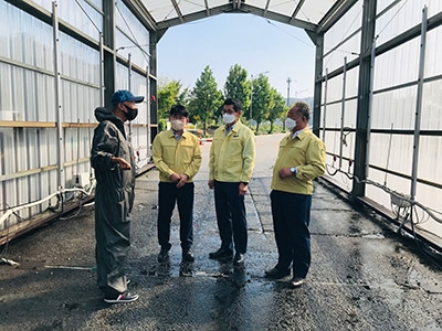 경기농협, 안성시 ASF 차단방역 총력 대응