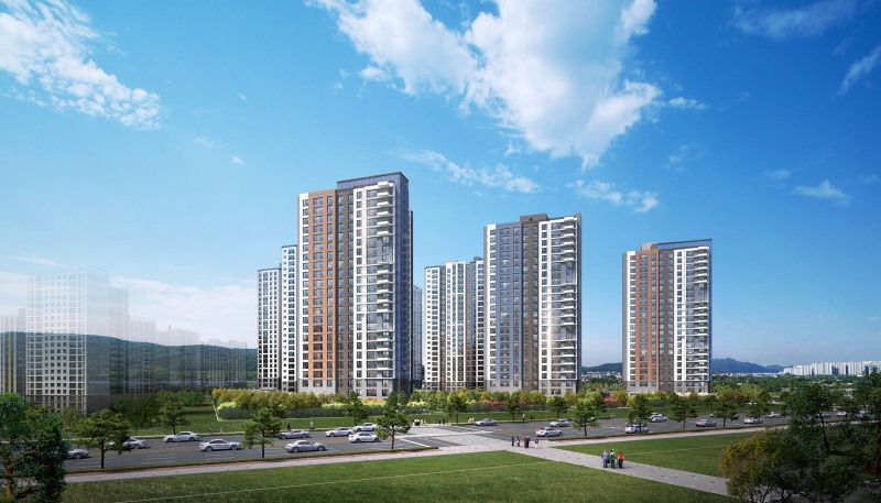 영종국제도시 제일풍경채 디오션 투시도./사진제공=제일건설