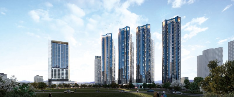 신월곡1구역 도시환경정비사업 조감도 / 사진제공=롯데건설