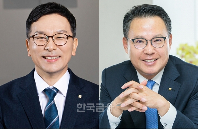 서한국 전북은행 은행장(왼쪽), 송종욱 광주은행 은행장. / 사진제공=각 사