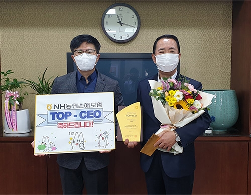 ▲ 인천농협지역본부 본부장 이강영(왼쪽) 계양농협 조합장 이병권(오른쪽)