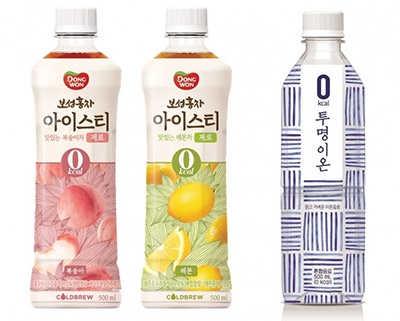 동원F&B 제로 음료 라인업./사진제공=동원그룹