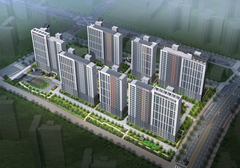 호반써밋 웨스트파크 조감도. /자료제공=호반산업