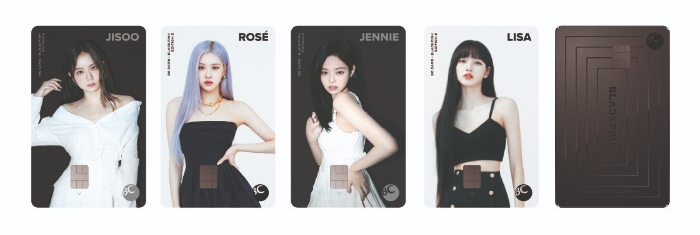 BC카드 블랙핑크 체크카드. /사진=BC카드