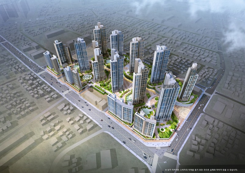 대명자이 그랜드시티 조감도./사진제공=GS건설
